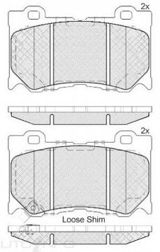 DISC BRAKE PADS 