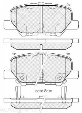 DISC BRAKE PADS 