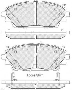 DISC BRAKE PADS 