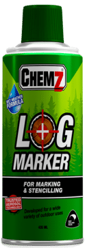 CHEMZ GREEN LOG SPRAY MARKER