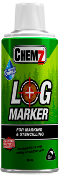 CHEMZ WHITE LOG SPRAY MARKER