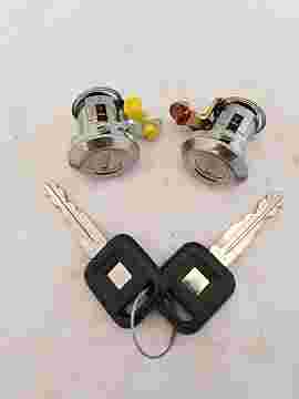 LOCK, SET BARREL & KEY ISUZU 