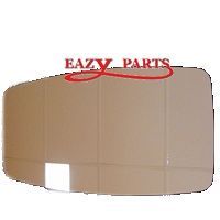 GLASS, MIRROR UPPER LH