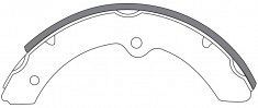 BRAKE SHOE 