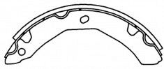 BRAKE SHOE 
