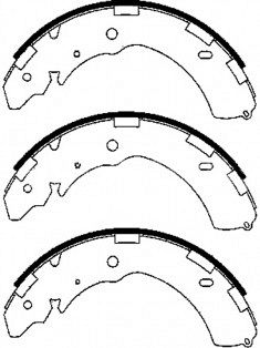 BRAKE SHOE REAR  