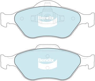 DISC BRAKE PADS FORD FIESTER MAZDA2