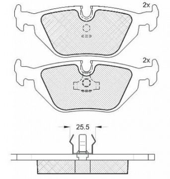 DISC BRAKE PADS 