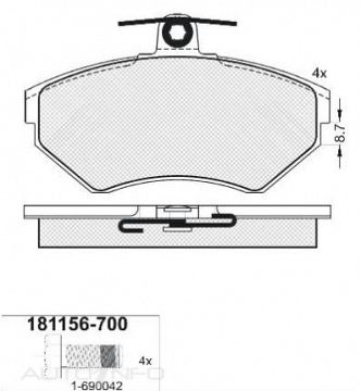 DISC BRAKE PADS 