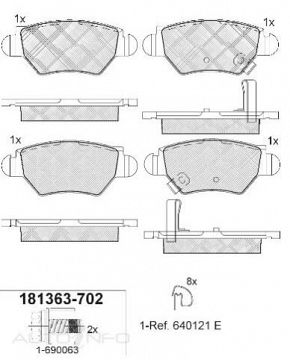 DISC BRAKE PADS 