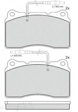 DISC BRAKE PADS 