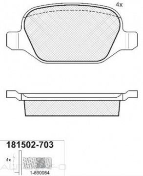 DISC BRAKE PADS 