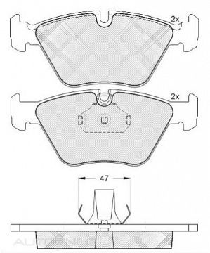 DISC BRAKE PADS 