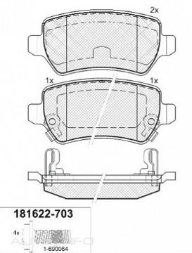 DISC BRAKE PADS 