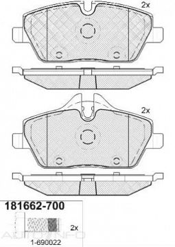 DISC BRAKE PADS 