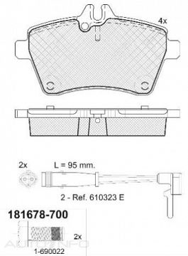 DISC BRAKE PADS 