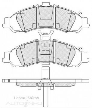 DISC BRAKE PADS 