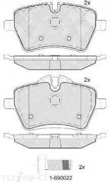 DISC BRAKE PADS 