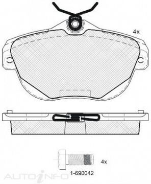 DISC BRAKE PADS 