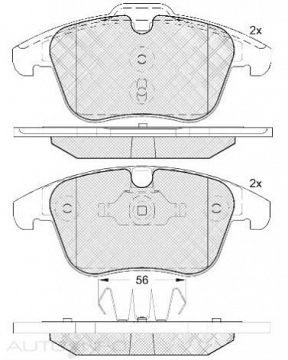 DISC BRAKE PADS 