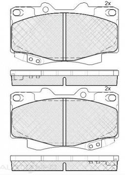 DISC BRAKE PADS 