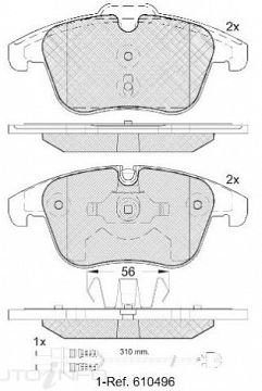 DISC BRAKE PADS 