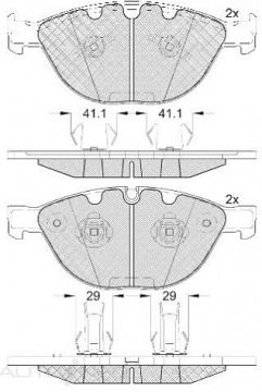 DISC BRAKE PADS 