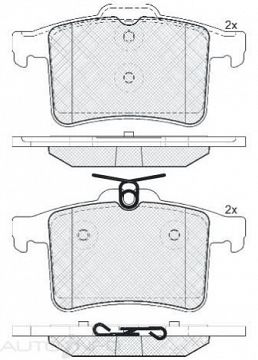 DISC BRAKE PADS 
