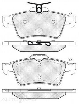 DISC BRAKE PADS 