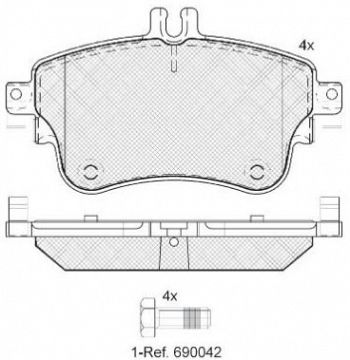 DISC BRAKE PADS 