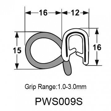 PINCHWELD – EPDM SIDE BULB/FLAP SPONGE SEAL