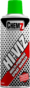 CHEMZ HI-VIZ GREEN MARKER SPRAY