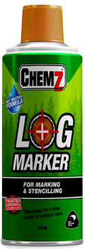 CHEMZ ORANGE LOG SPRAY MARKER