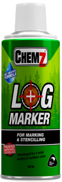 CHEMZ WHITE LOG SPRAY MARKER