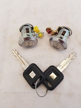 LOCK, SET BARREL & KEY ISUZU 