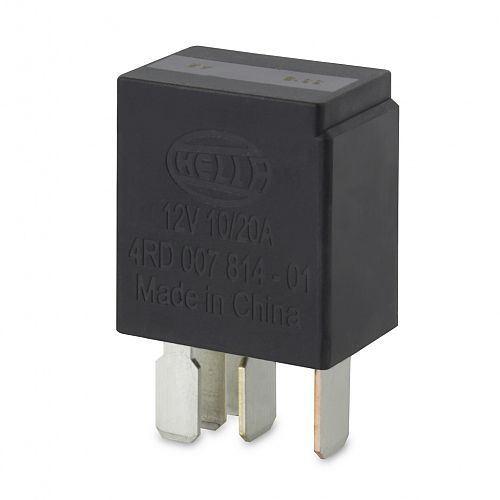 Mini Make & Break Relay - Normally Open (NO) Contacts, 12V 20A - With Fuse