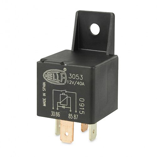 Relais 12V 4 Broches Avec Diode Hella 3053 - EL-33851