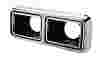 165 x 100mm Twin Rectangular Headlamp Housing