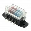 Blade Fuse Box - 4 Standard ATS Fuses - Side Connectors