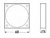 All dimensions in mm.