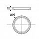 P/N 9GD 980 696-201 - All dimensions in mm.