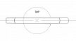 Mounting diagram - Horizontal and vertical Mount (360° rotation around lamp (and vehicle) axis)