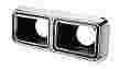 P/N 1025 (165 x 100mm Twin Rectangular Headlamp Housing)