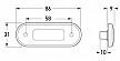 2XA 980 855-311 2XA 980 855-337 (2310S) - Stainless steel rim version. All dimensions in mm.