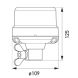 2XD 066 146-011 Flexible Pipe Socket Mounting (Dimensions in mm)