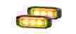 2XD 014 563-401 Multi-flash Slim 3 LED Amber Warning Lamp (Pair)