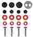 8KV 177 785-027 HELLA Junction Box Mounting Hardware