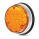 P/N 2159 (110mm Round LED Rear Direction Indicator Lamp - Chrome Base)