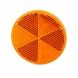 P/N 2916-1 (60mm diameter - Amber - Adhesive Mount - ECE)