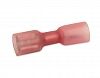 P/N 8204S (Push-On Female 6.3mm, Red - Pack of 10)